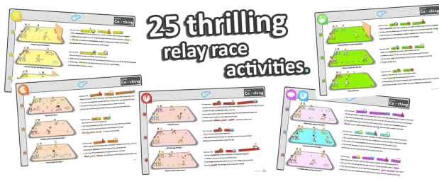 relay races games sport pe activities ideas