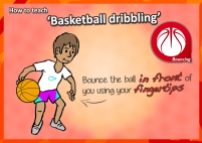 basketball sport pe kids lessons teaching how to