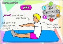 pike position gymnastic grade elementary kindergarten
