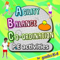 agility balance action elementary grade 1 kindergarten fun lesson plans